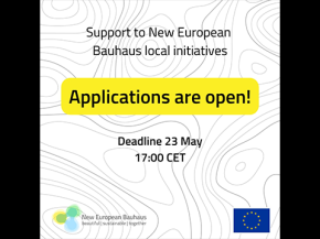 Apoyo a las nuevas iniciativas locales europeas de la Bauhaus